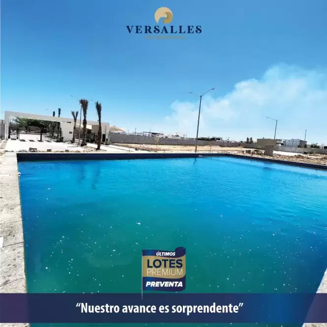 LOTES EN VERSALLES RESIDENCIAL CON ENTREGA INMEDIATA