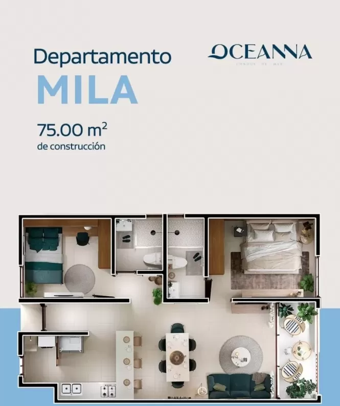 PREVENTA APARTMENTS OSCEANNA
