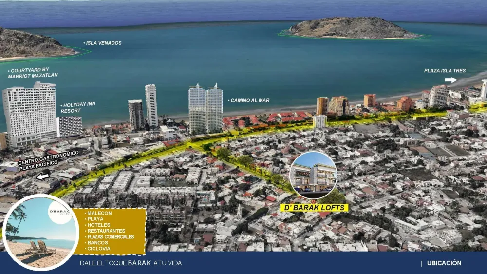CONDOMINIUM IN TORRE BARAK, MZT-SIN.